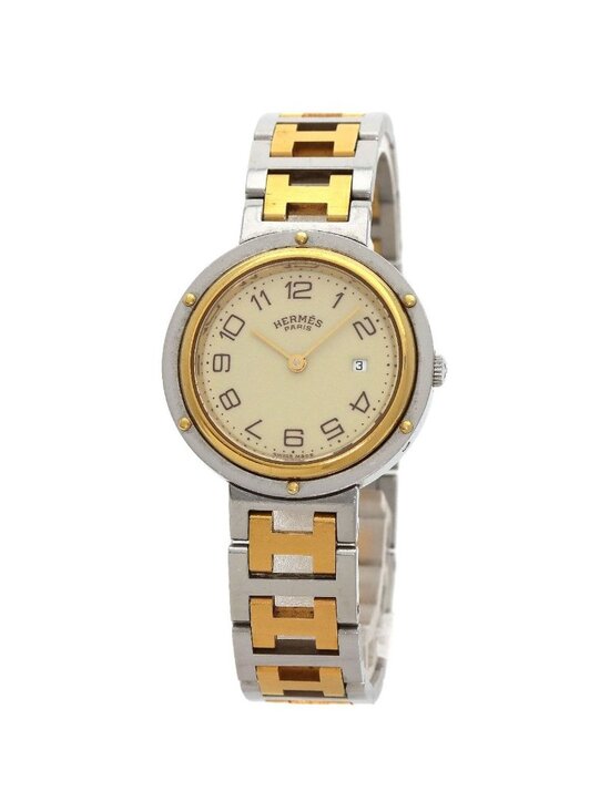 Hermes Clipper Watch SS Ssxgp main image 10